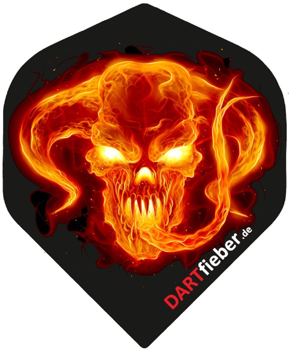 Dartfieber Dart Flights 100 Micron Stark Feuerteufel Flights