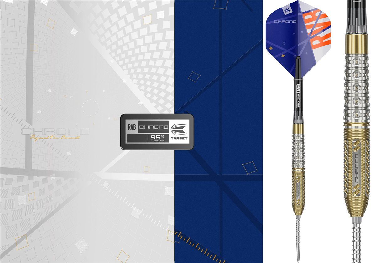 Target Raymond van Barneveld Chrono SP 95% Steeldarts 21/23/25 Gram Steeldarts