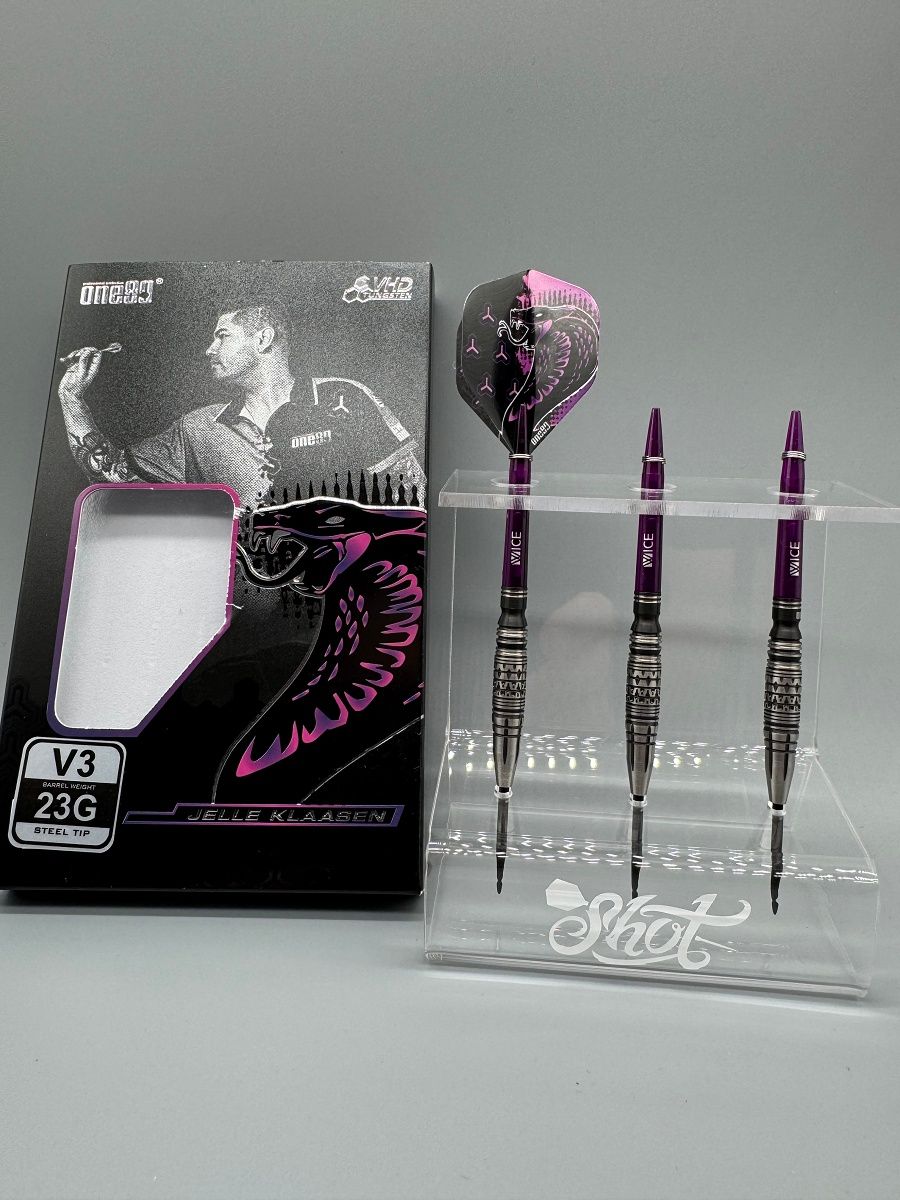 ONE80 Jelle Klaasen V3 90% Steeldarts 23 Gramm Steeldarts