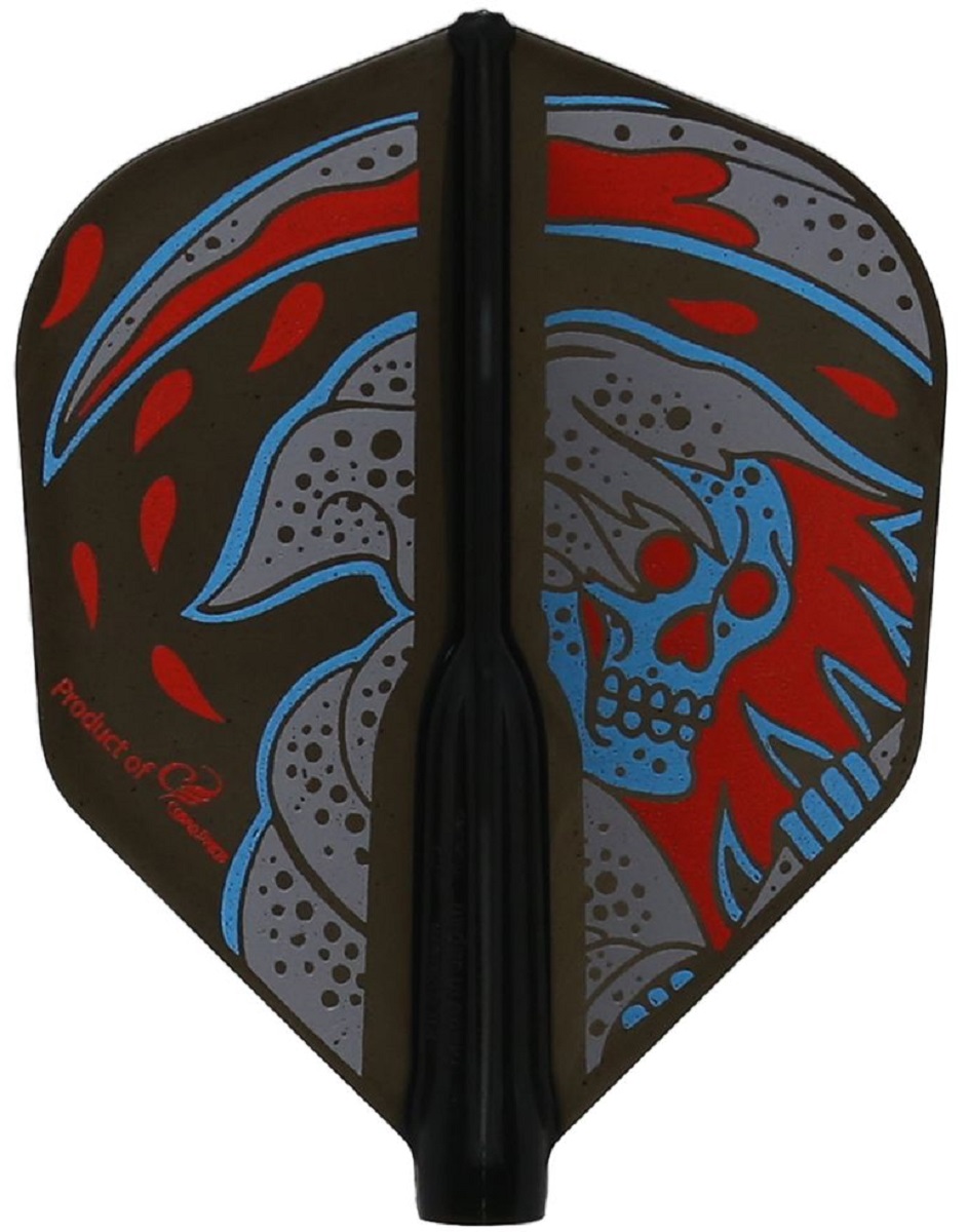 Cosmo Darts Fit Flights Air Printed Series Colorful Reaper Shape
