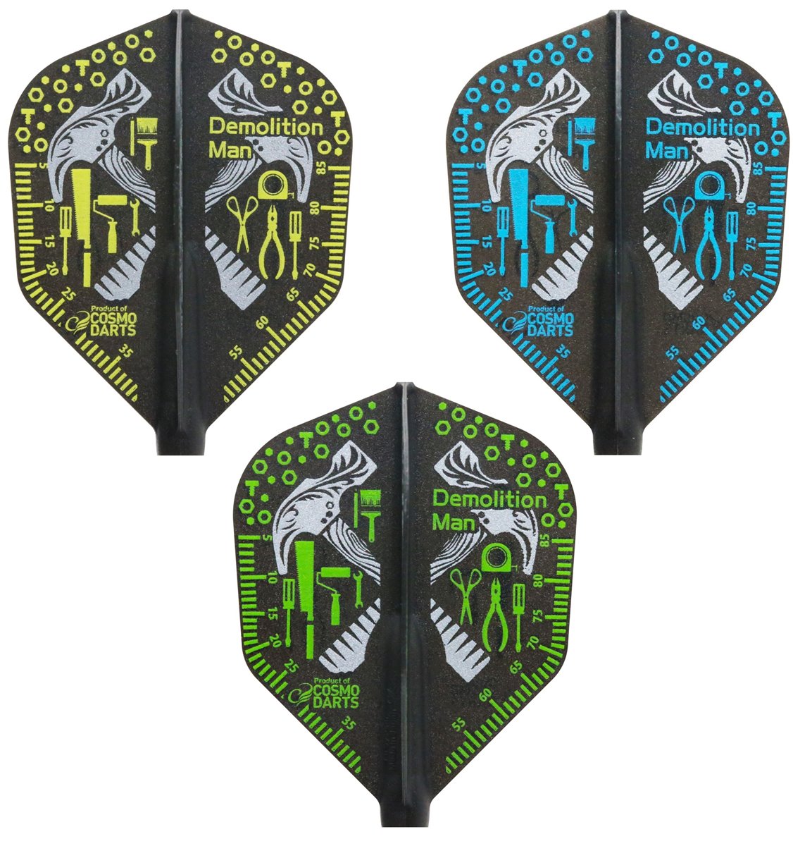 Cosmo Darts Fit Flights Darren ster 3 Shape Flights CDAWE041814
