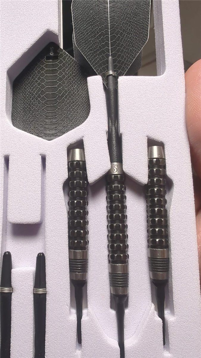 B-Ware mit Gebrausspuren SHOT! Americana Gator 90% Tungsten Softdarts 20 Gram Softdarts