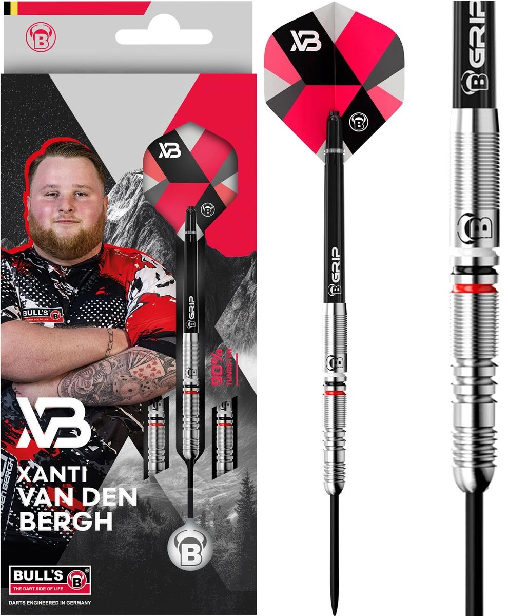 Bull´s Xanti Van den Bergh 90% Steeldarts 22/24 Gram Steeldarts