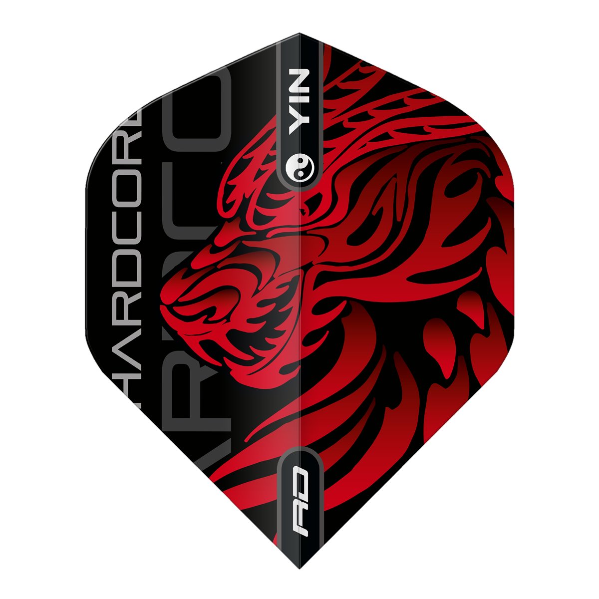 Reddragon Jonny Clayton Hardcore Gold & Red Yin Yang Dart Flights Standard Flights