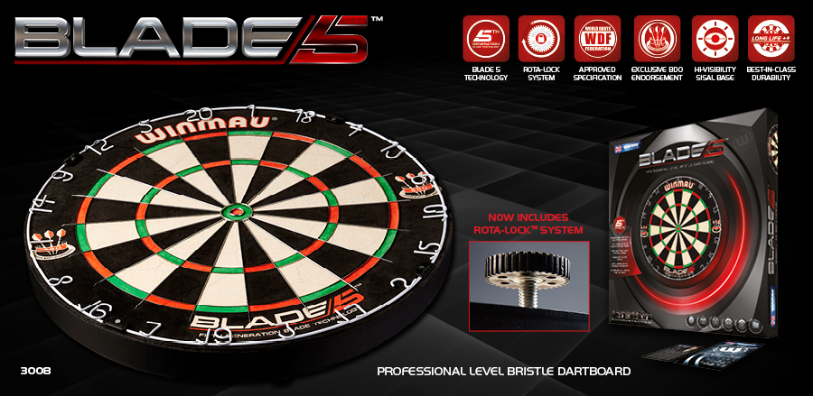 Mega Slim Starter-Set Dartboard Blade 5 Bristle Board + Surround ROT+ Abwurflinie + 2Set Darts + Checkoutkarte + Scoreboard Block Bristle Board Mega Slim Starter-Set Dartboard Blade 5 Bristle Board + Surround ROT+ Abwurflinie + 2Set Darts + Checkoutkarte + Scoreboard Block Bristle Board