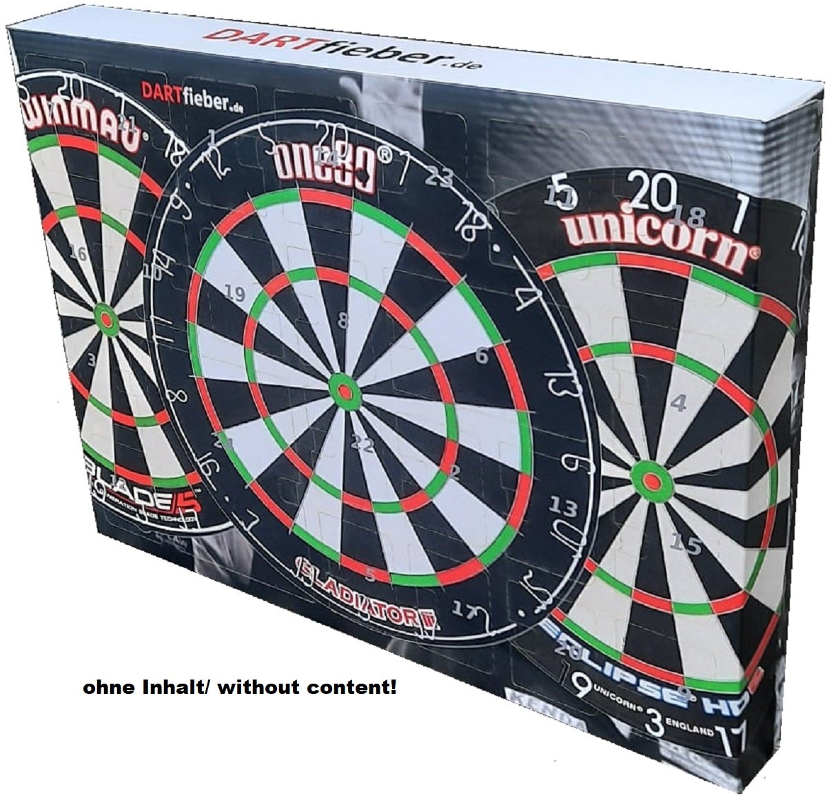 Dartfieber Dart Adventskalender Fanshop ohne Inhalt DA51878