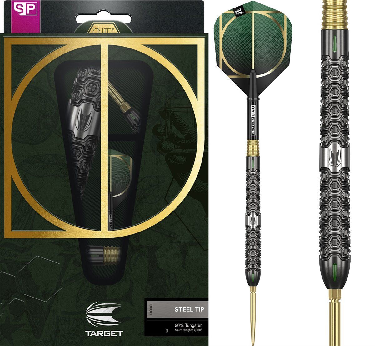 Target CULT SP02 Steeldart 24/26 Gram Steeldarts