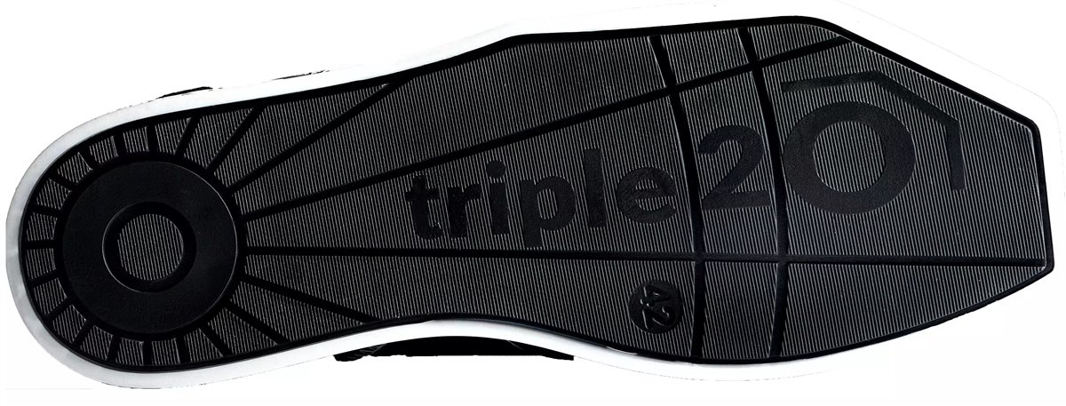 Triple20 Dartschuhe Textil Leder Weiß Schwarz Dartschuh