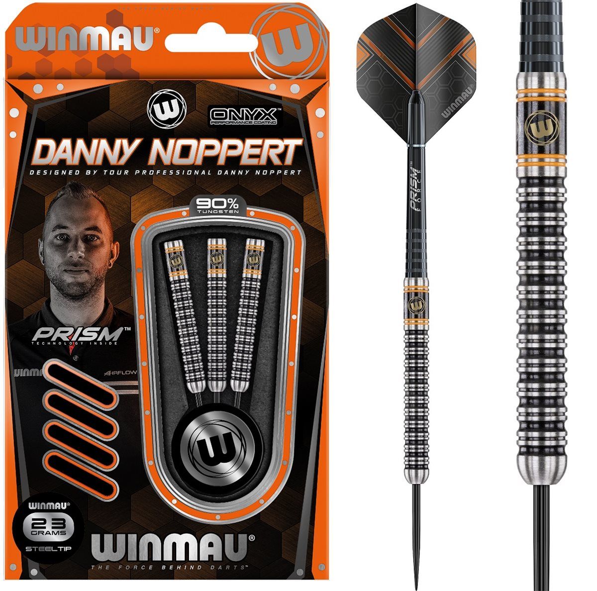 Winmau Danny Noppert 90% Steel Tip Darts 2019 23/25 Steeldarts