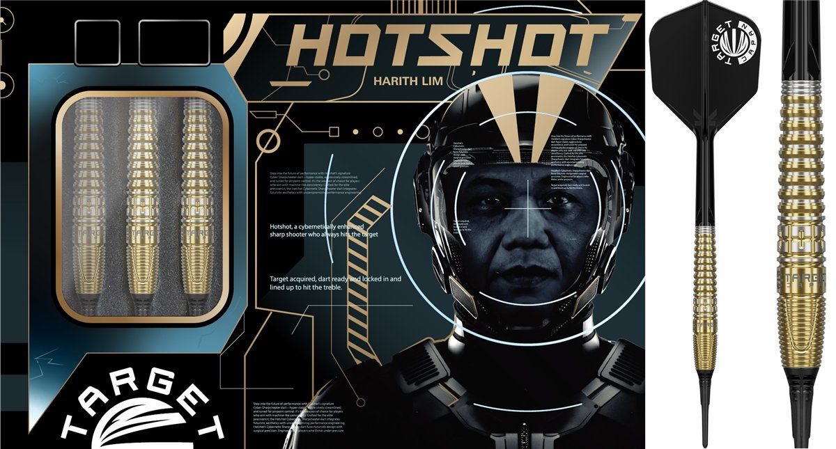 Target Prime Series HOT SHOT Gen 3 90% 2BA Softdarts 18 Gramm Softdarts