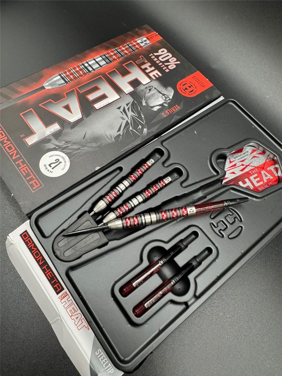 Harrows Damon Heta The Heat G3 Steeldarts 90% 21 Gramm Steeldarts