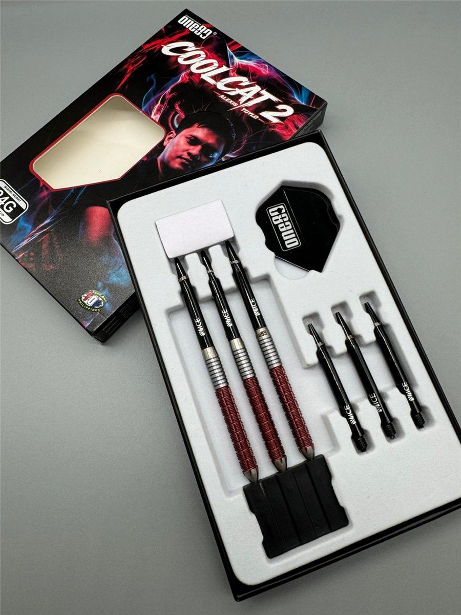 ONE80 Alexis Toylo Signature V2 90% Steeldarts 23/24 Gramm Steeldarts