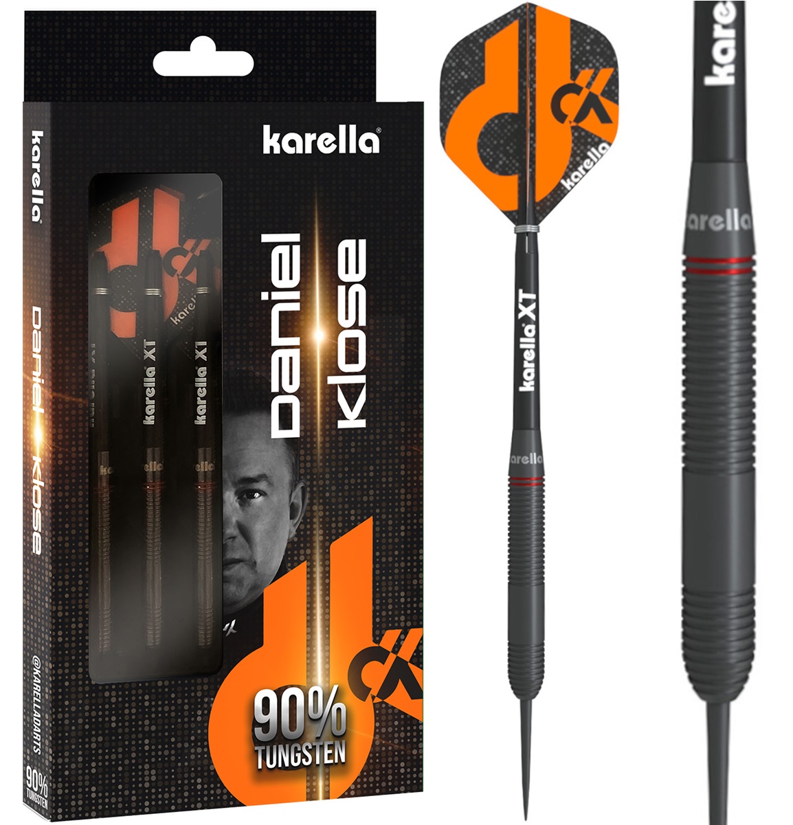 Karella Daniel Klose 90% Steeldarts 20/22/24 Gramm Steeldarts