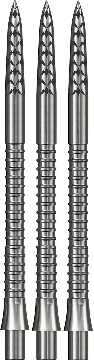 Mission EVO Point GV-Logo Silber/Schwarz 26/32/38 mm EVO-System Wechselspitzen