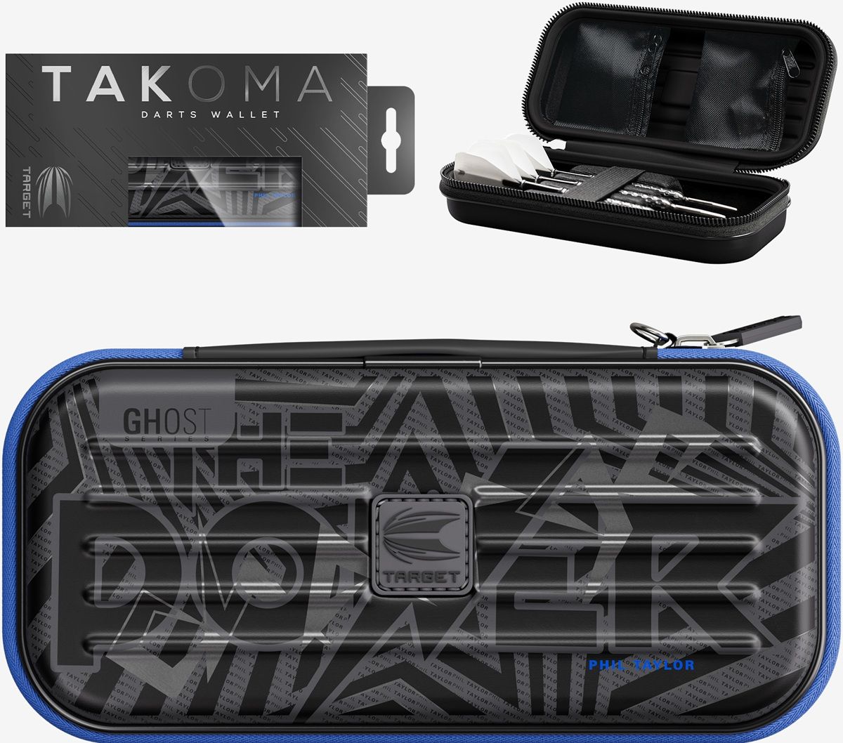 Target Takoma Ghost Phil Taylor Aufbewahrung Case