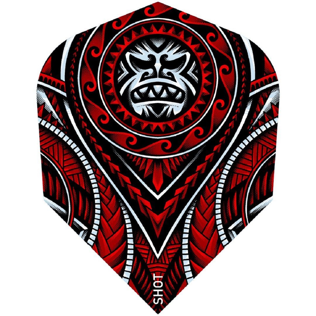 Shot! Tribal Weapon Savage Dart Flights Shape No.6 Flights