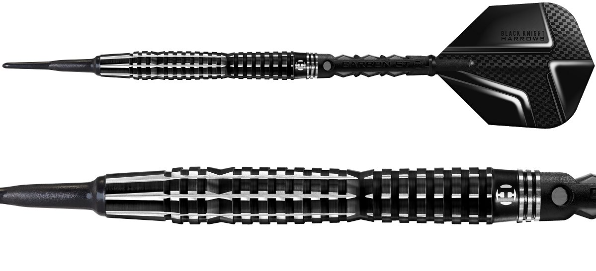 Harrows Black Knight 90 Softdarts 18/20 Gramm Softdarts DD8036x