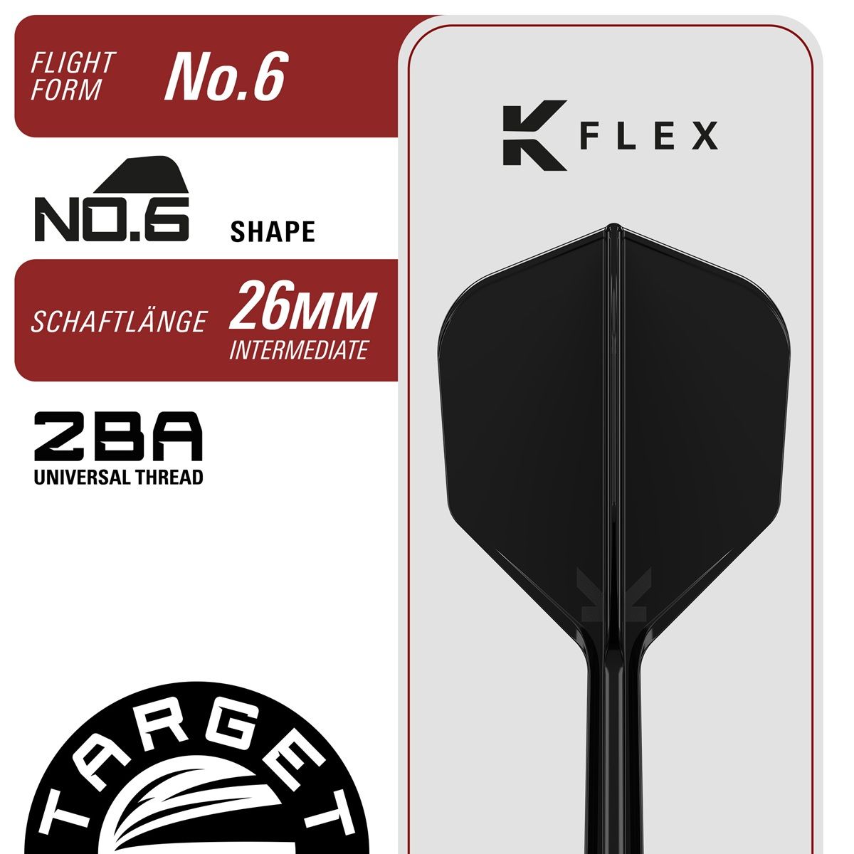 Target Black Marque Eclipse 90% 2BA Softdarts 21 Gramm Softdarts