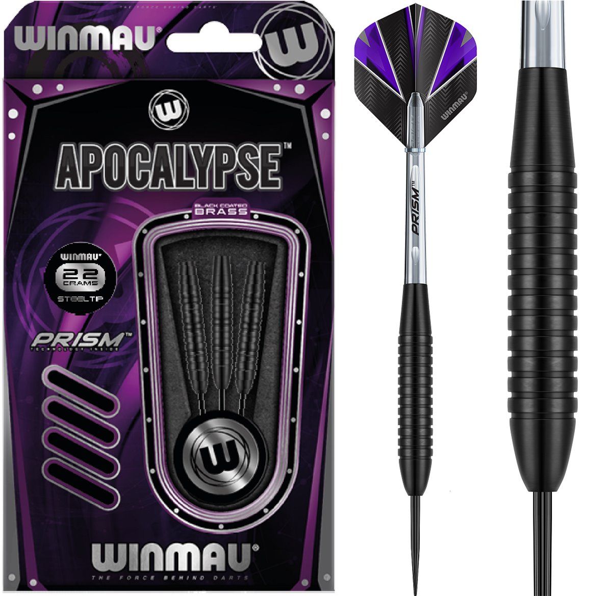 Steeldart Winmau Steeldarts "APOCALYPSE" 1207 22/24 g Steeldarts