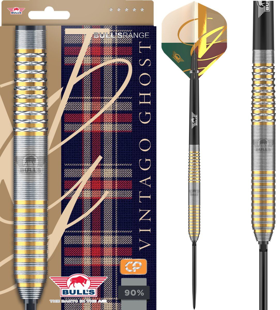Bull´s Vintago Ghost CP 90% Steeldarts 21/23/24/28 Gramm Steeldarts