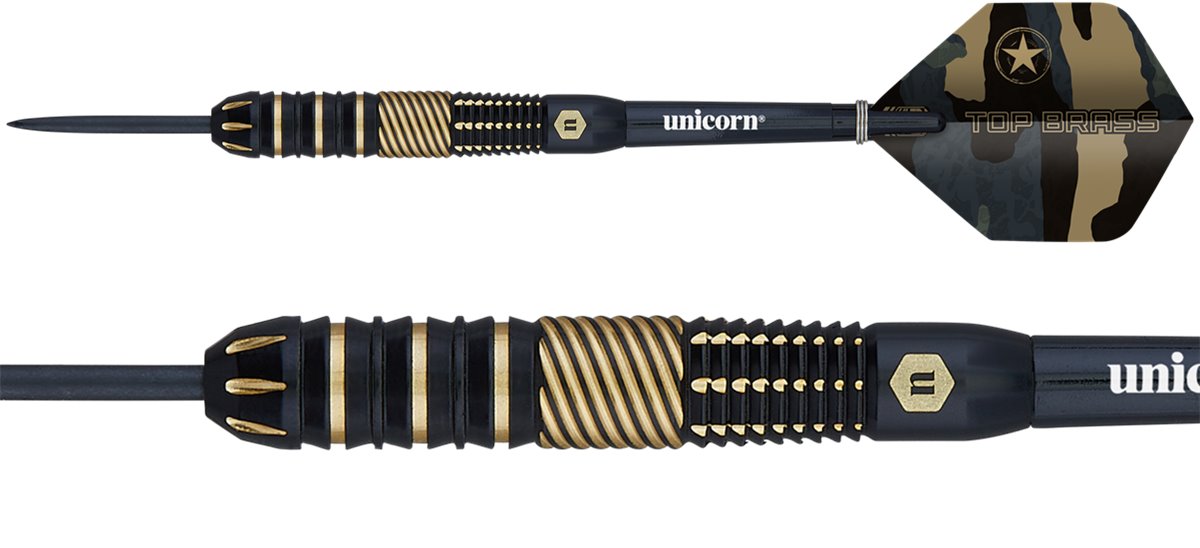 Unicorn Top Brass 2 Steeldarts 19 Gramm Steeldarts 