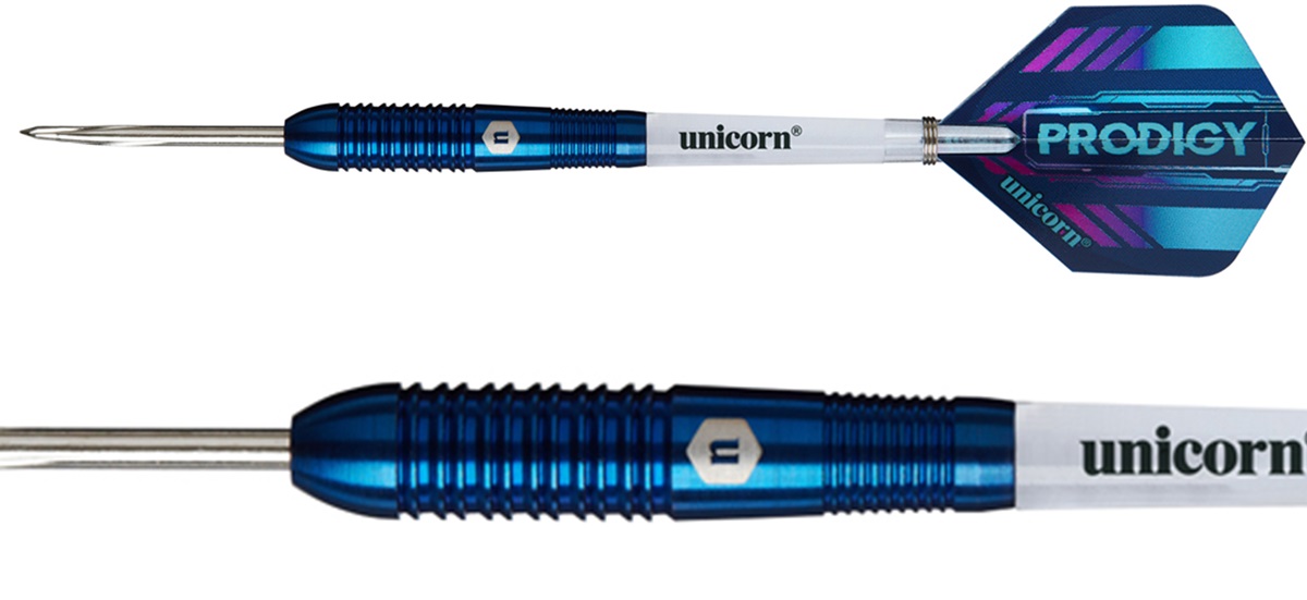 B-Ware Retour Unicorn Prodigy S2 95% Steeldarts 25 Gramm Steeldarts