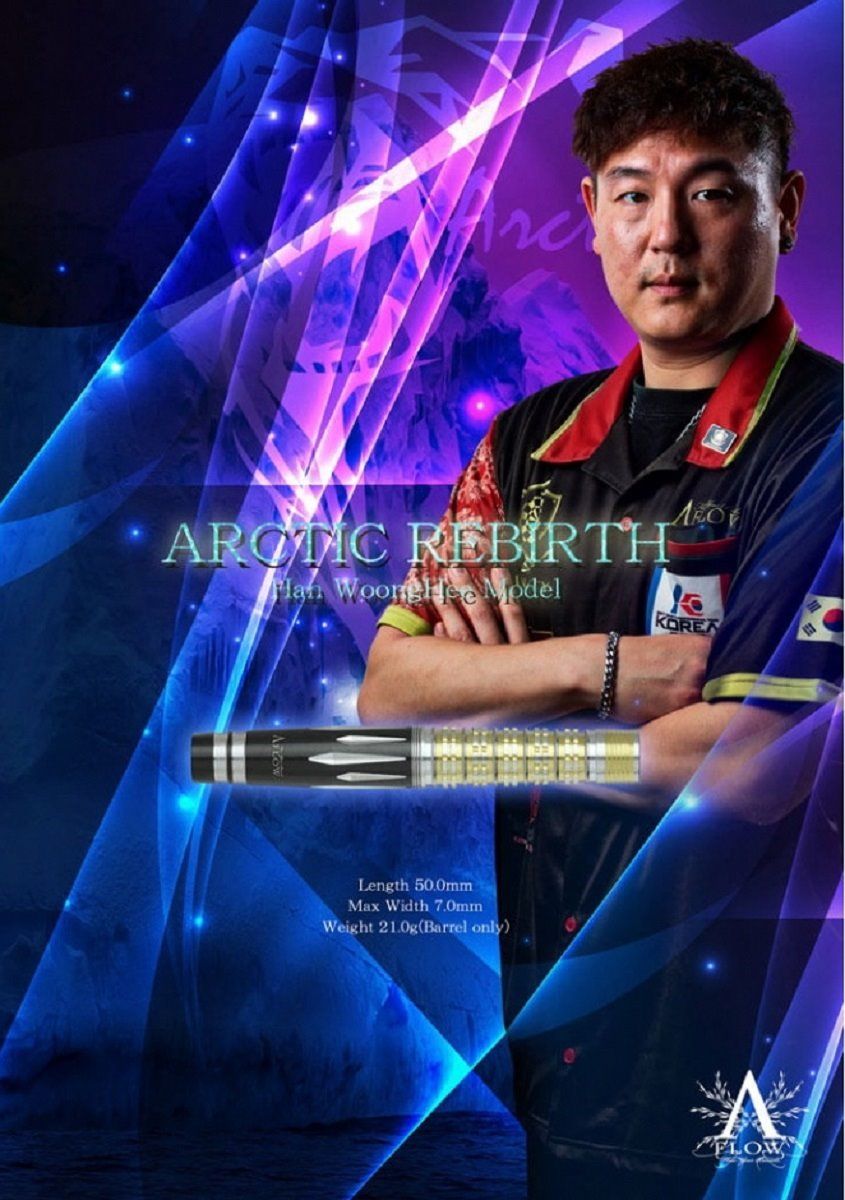 Dynasty Black Line CT ARCTIC REBIRTH HAN WOONG HEE Softdarts 21g Softdarts