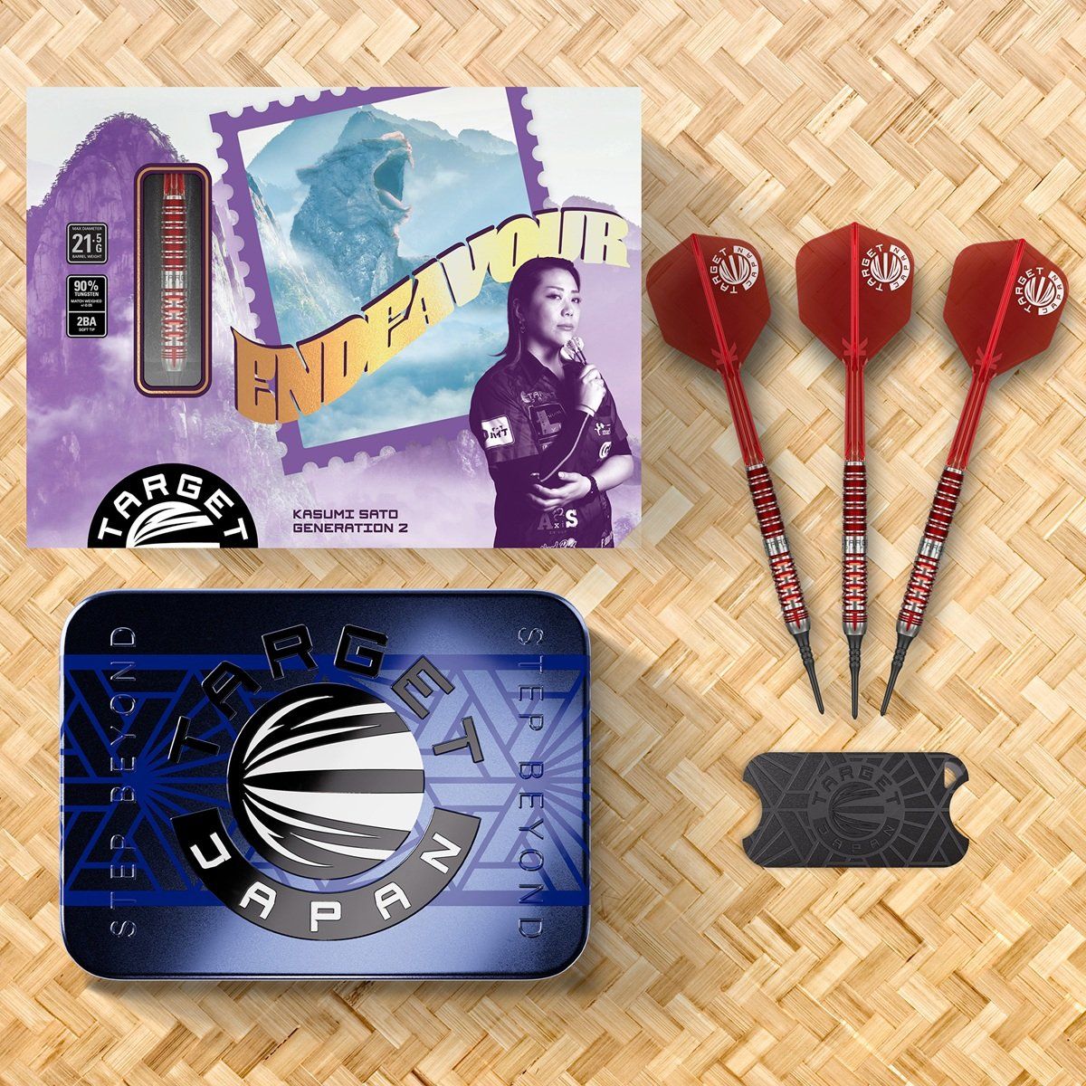 Target Endeavour Gen2 Max 90% Softdarts 21,5 Gramm Softdarts