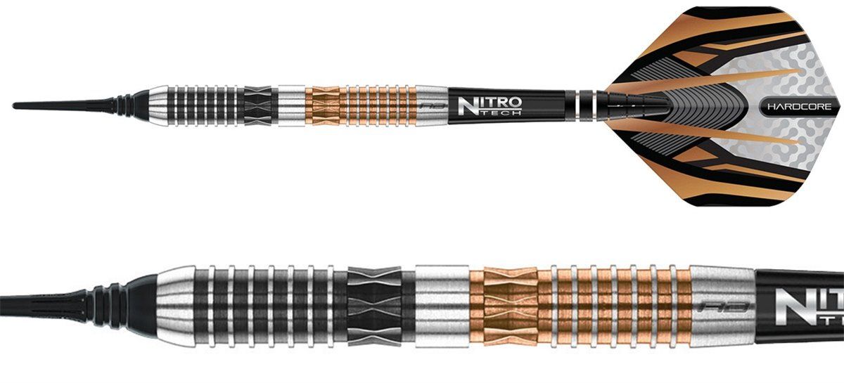 RedDragon Luke Humphries TX2 Atomised 90% Fléchettes souples 20 Grammes Softdarts