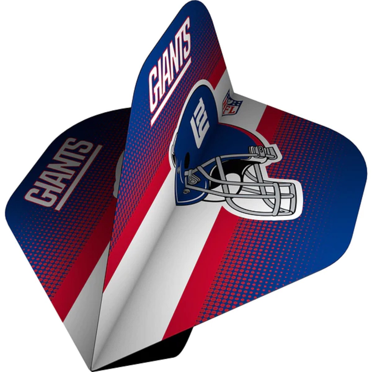 NFL New York Giants Dart Flights 100 Micron Standard No2 Flights F3846