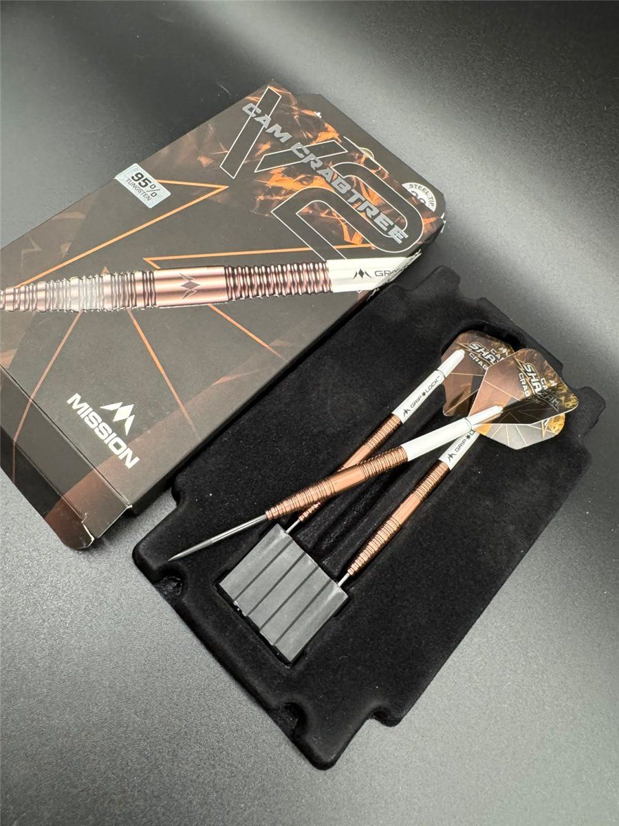 Mission Cam Crabtree V2 95% Steeldarts 22 Gramm Steeldarts