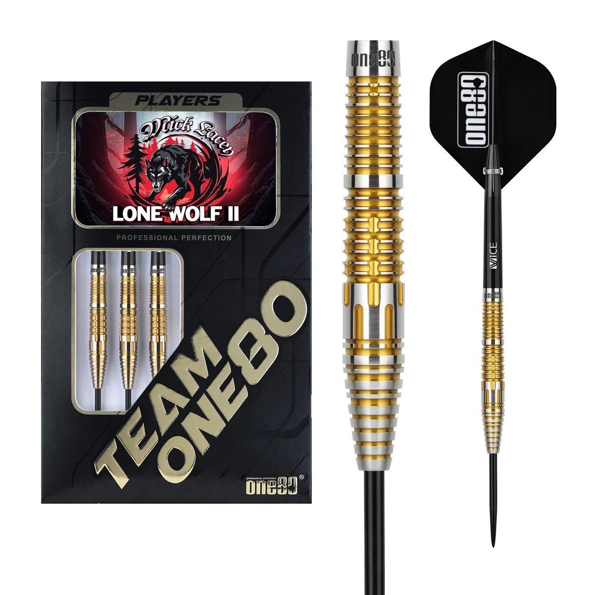 ONE80 Mick Lacey Signature V2 Steeldarts 23 Gramm Steeldarts
