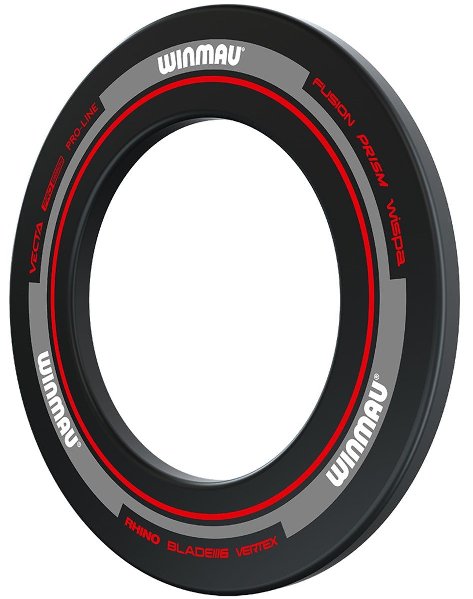 1 tlg. Winmau Advance Schwarz(Rot Catchring Dart Surround Auffangring