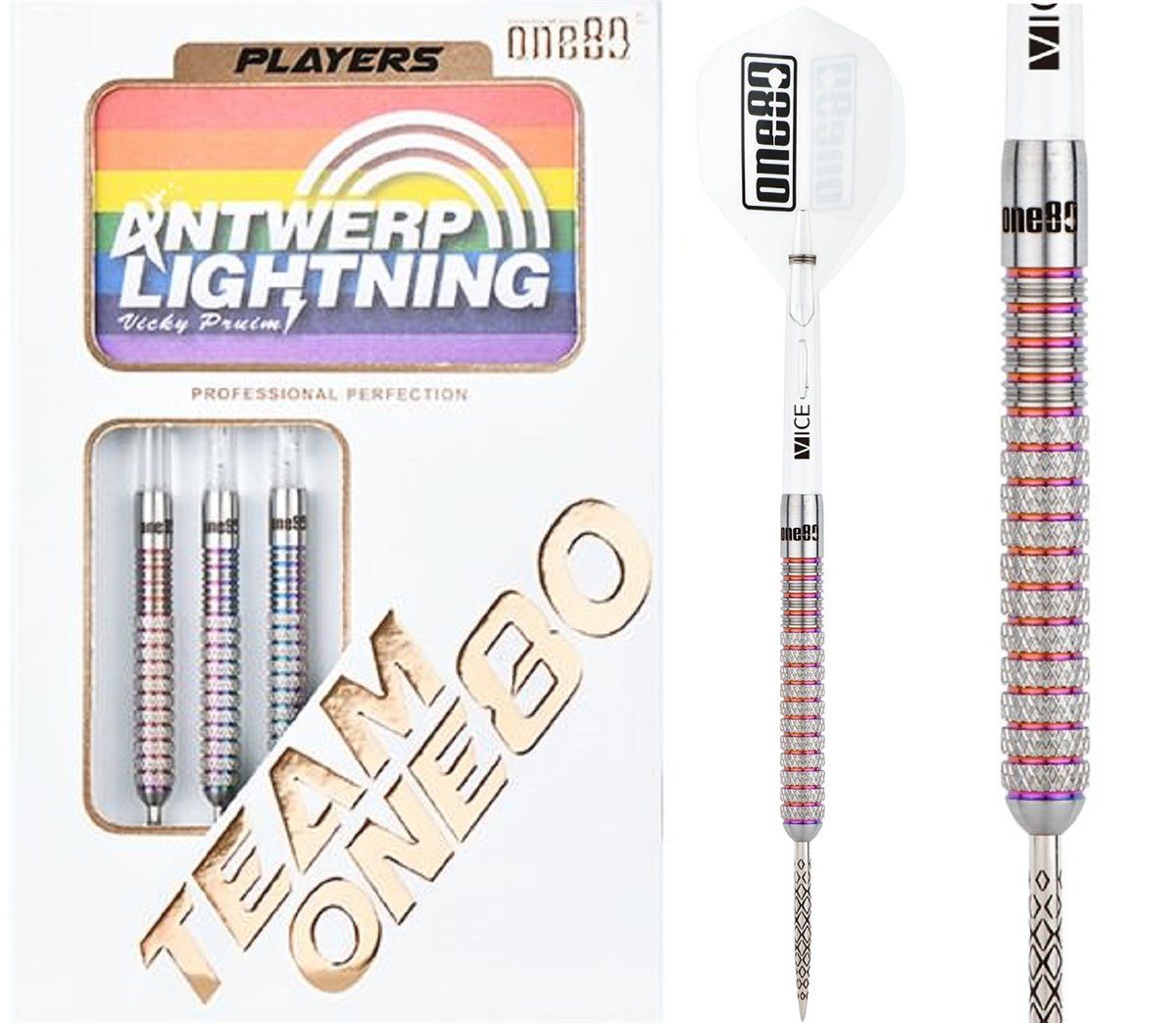 One80 Vicky Pruim´s Signature Steeldarts 23 Gramm Steeldarts