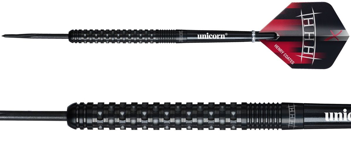 Unicorn Henry Coates P2 90% Steeldarts 22 Gram Steeldarts | UN-11347