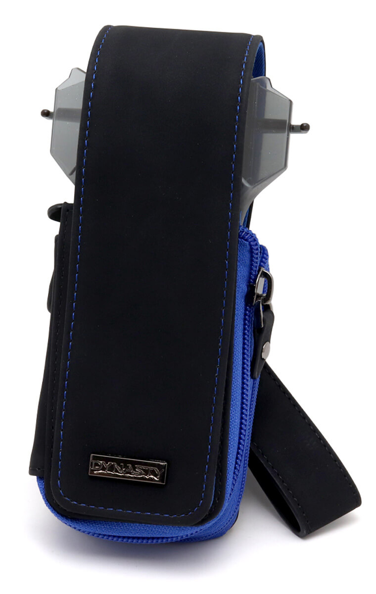 Dynasty Cameo Glasses Wallet Dart Case Dart Tasche Blau DYCA