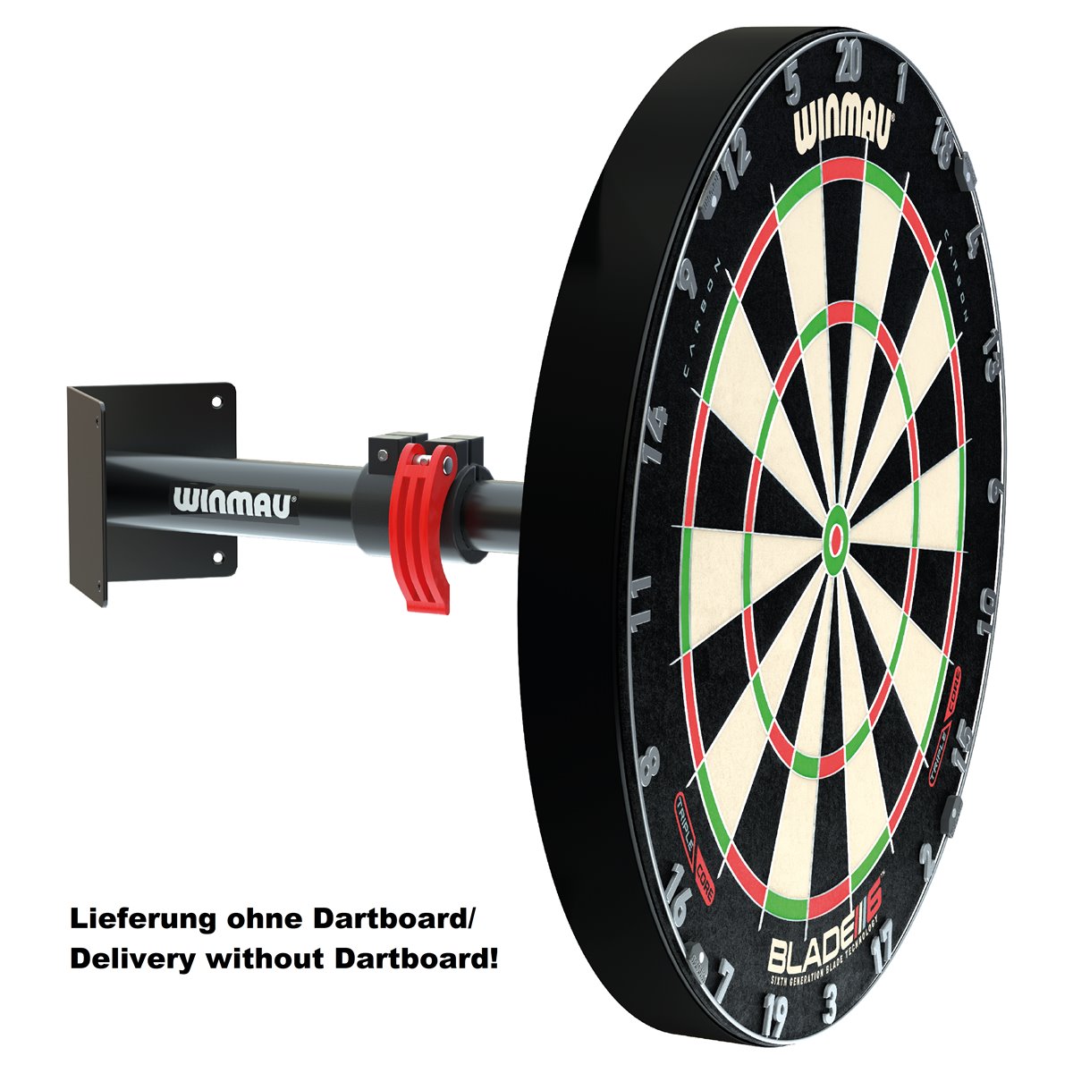 Winmau Edge Telescopic Corner Bracket Aufhängung für Dartboard