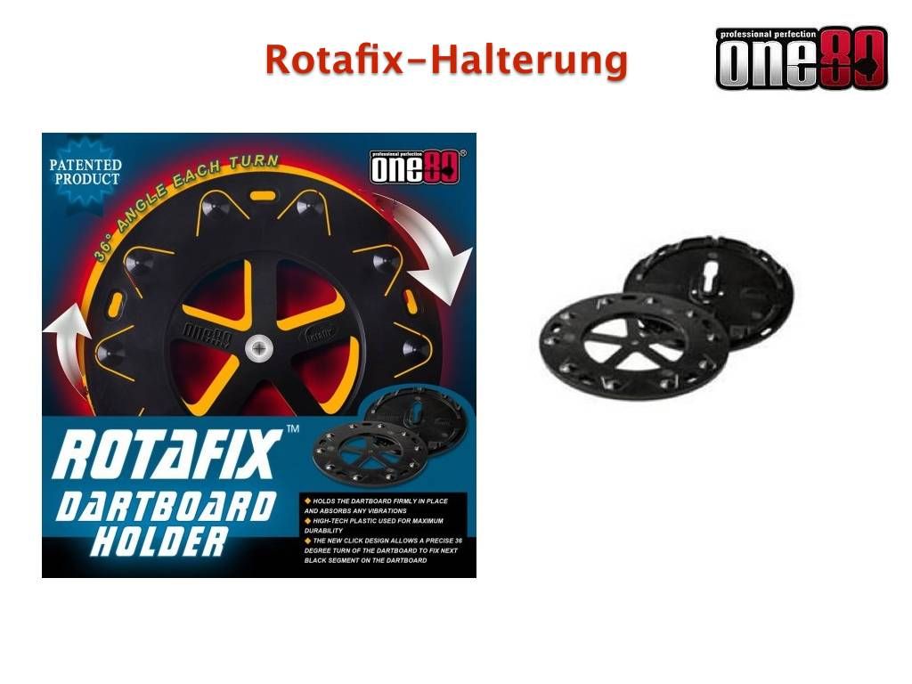 Rotafix One80 Rotafix Wall Board Bracket Aufhängung Dartscheibe | rotafix