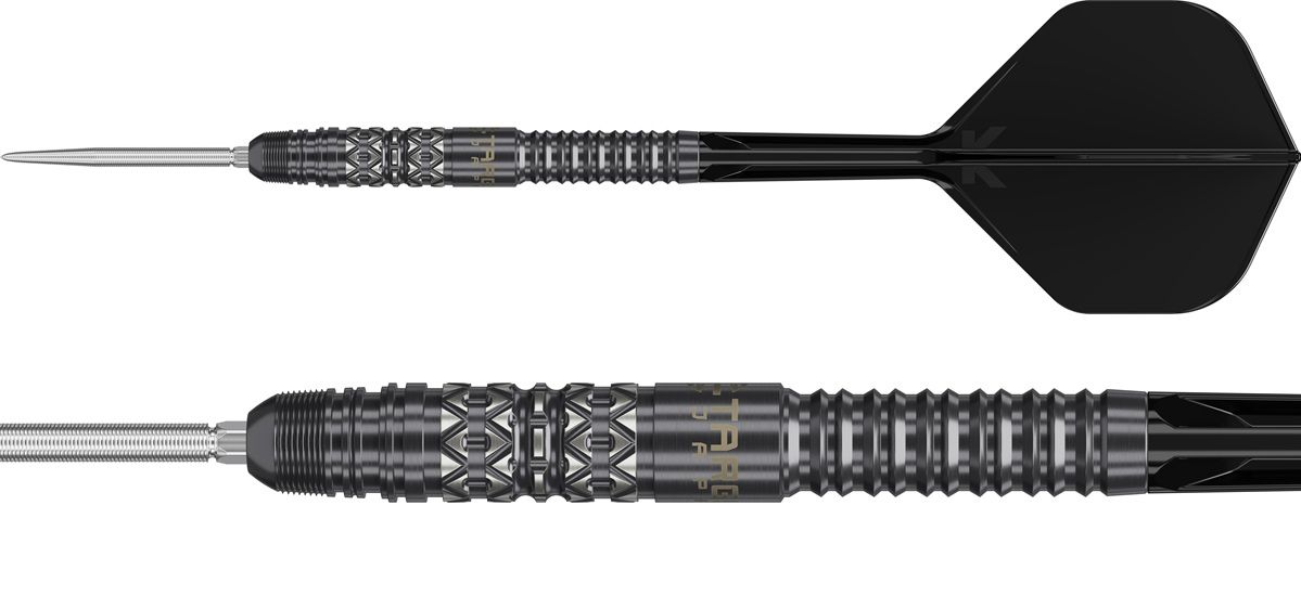 Target Black Marque Creed 90% Swiss Points Steeldarts 23/25 Gramm Steeldarts