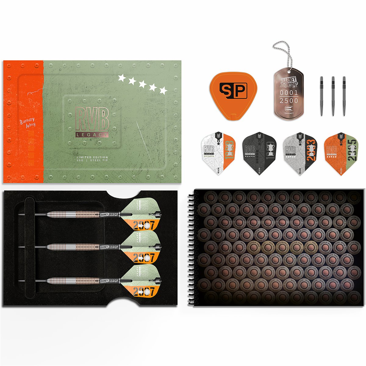 Target Raymond van Barneveld Legacy Limited Edition 25 Gramm Steeldarts Steeldarts Target Raymond van Barneveld Legacy Limited Edition 25 Gramm Steeldarts Steeldarts