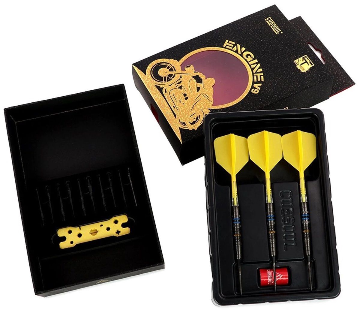 Cuesoul ENGINE V9 Steeldarts/ Le mie freccette elettroniche Soft Tip No5 90% 18/20/22  Grammi Softdarts
