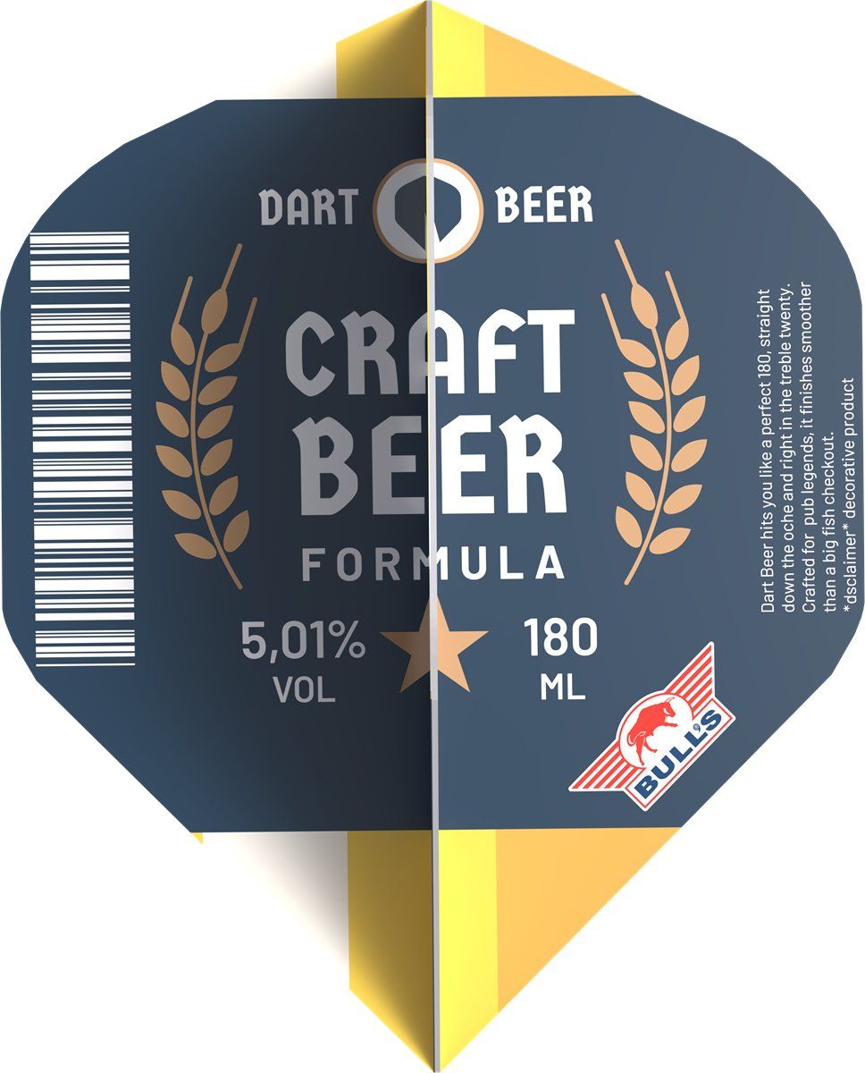 Bull´s Design 100 Beer Craft Standard No2 Flights