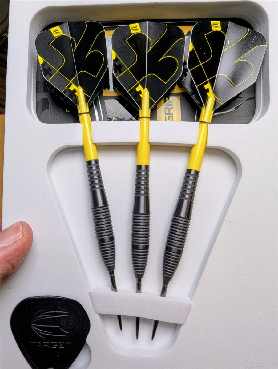 B-Ware Retour Target BOLIDE VOID 05 90% SP Steeldarts 26 Gramm Steeldarts