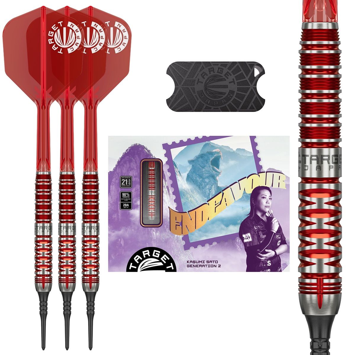 Target Endeavour Gen2 Max 90% Softdarts 21,5 Gramm Softdarts