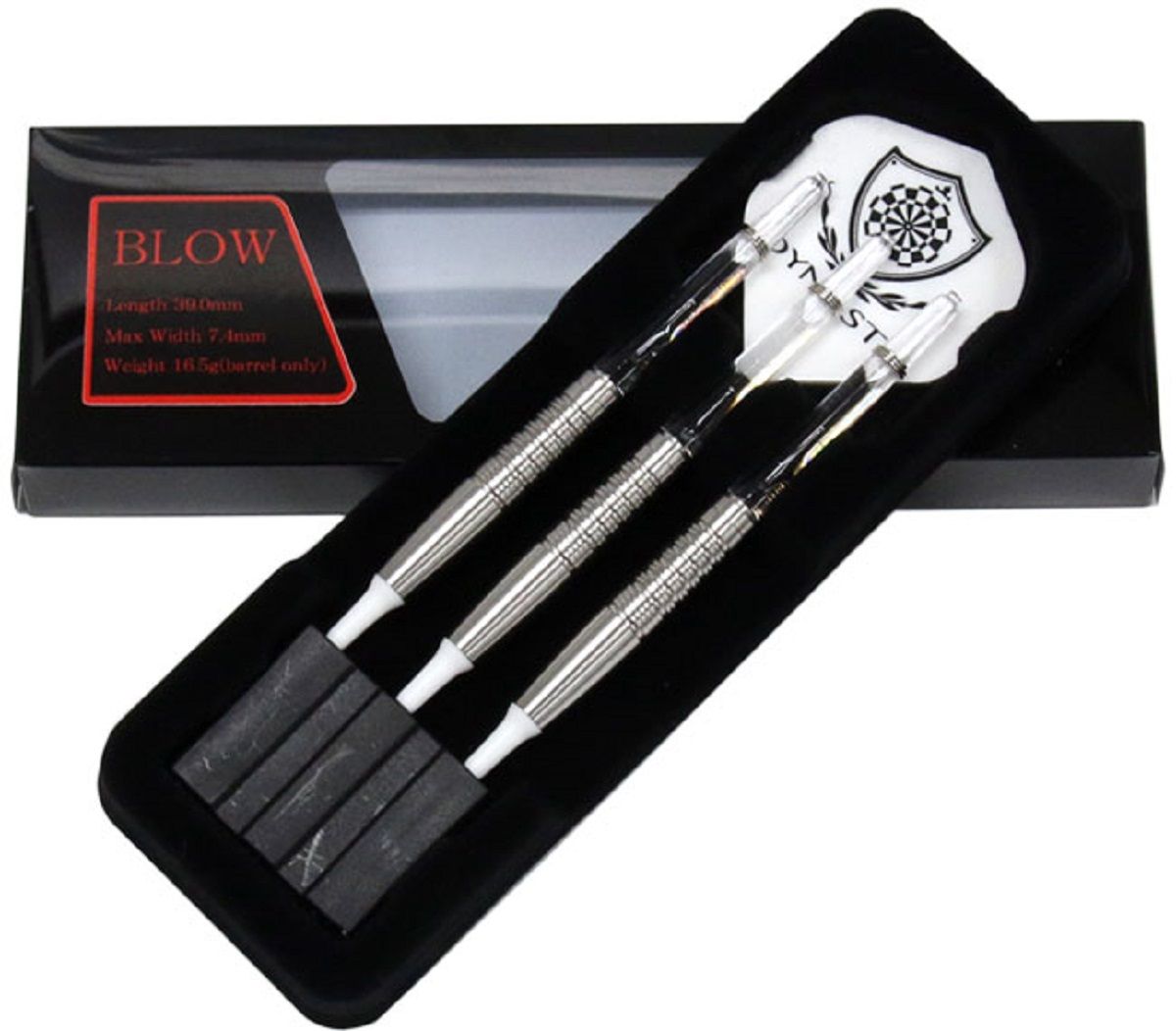 Dynasty Blow 80% Tungsteno Le mie freccette elettroniche Soft Tip 16,5  Grammi Softdarts