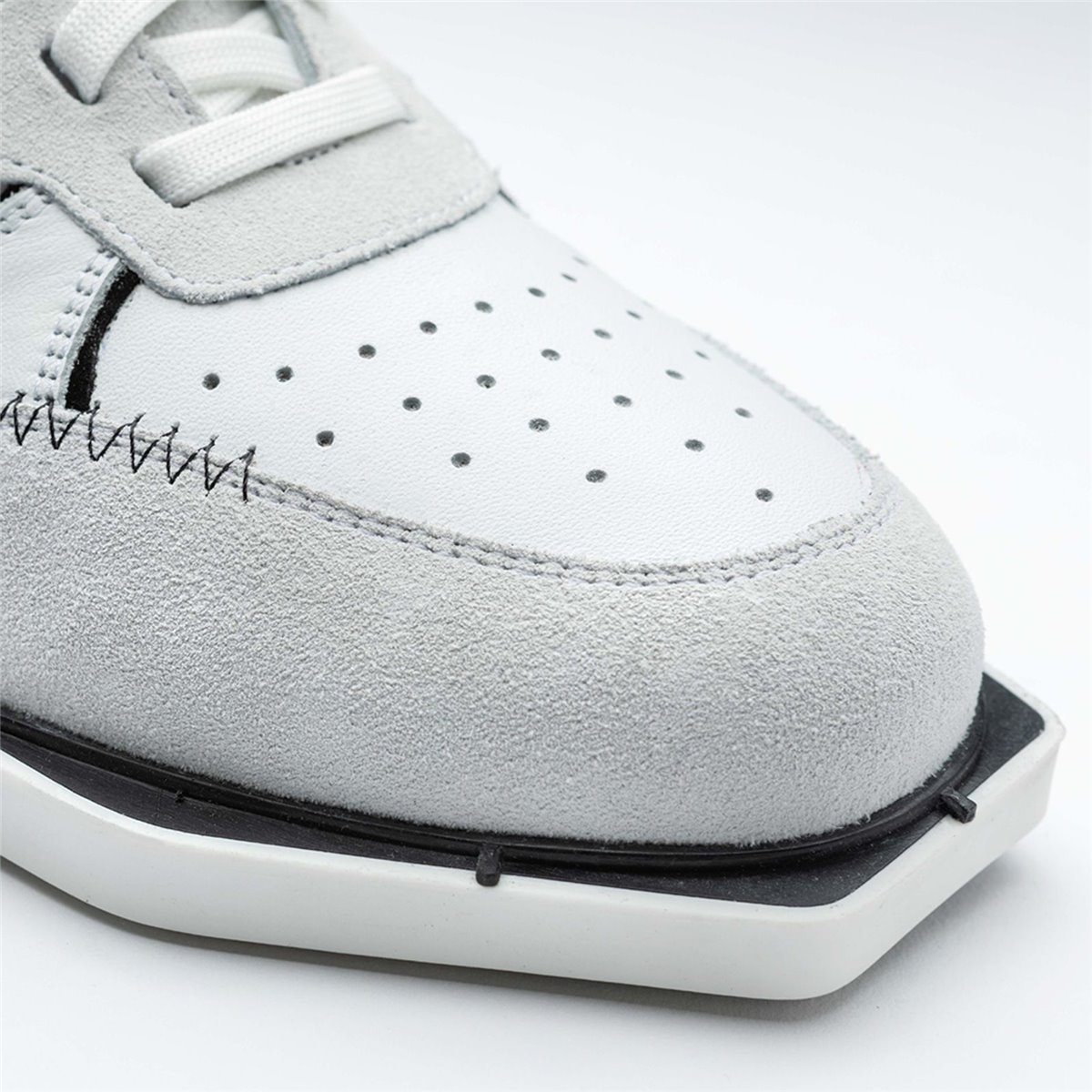 Triple20 Dartschuhe Leder Weiß Schwarz Dartschuh