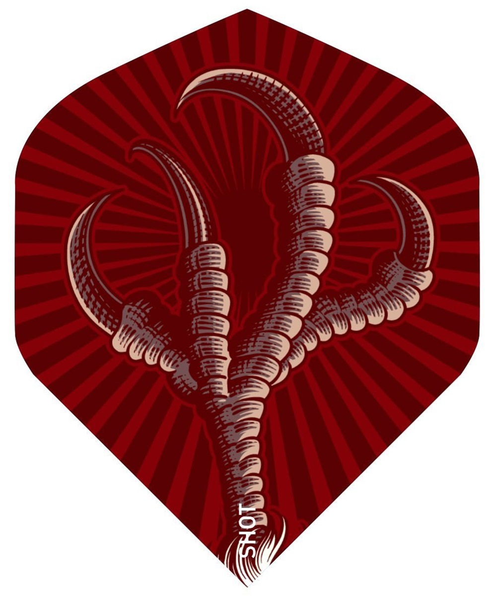 Shot! Birds of Prey Osprey Dart Flights Standard No.2 Flights