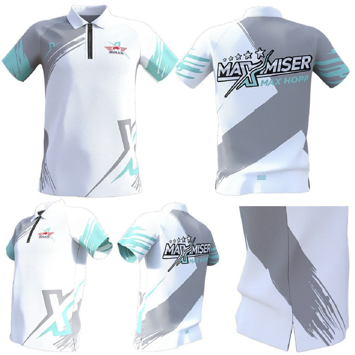 Bull´s NL Max Hopp Matchshirt S - 3XL Dartshirt Bull´s NL Max Hopp Matchshirt S - 3XL Dartshirt