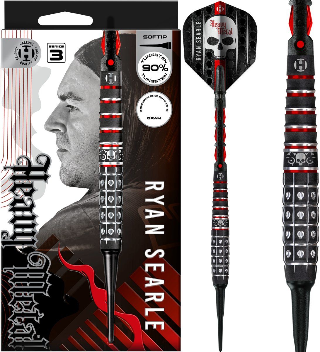 Harrows Ryan Searle G3 90% Softdarts 18/20 Gram Softdarts