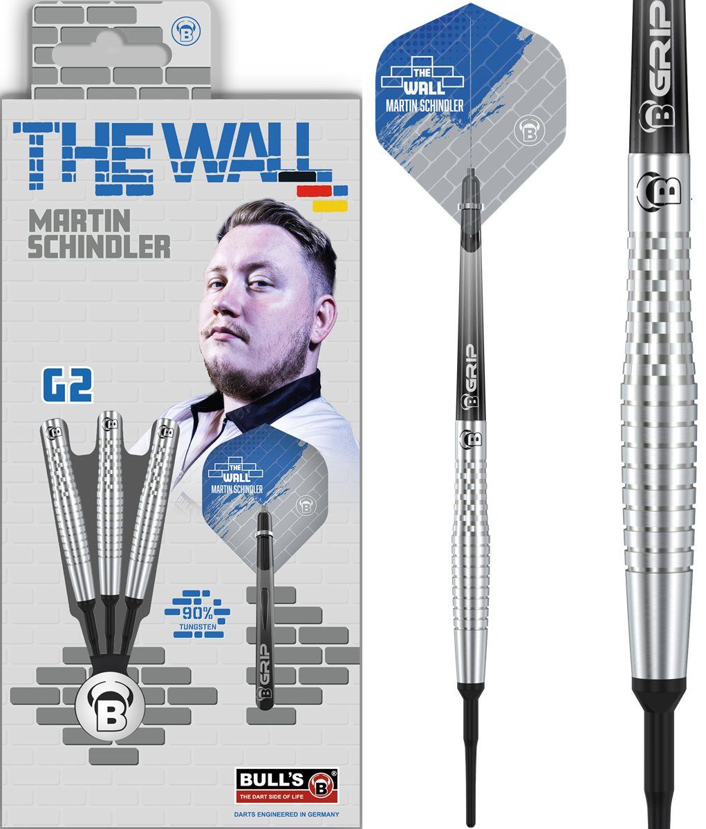 Bull´s Martin Schindler Original G2 90% Softdarts 18/20 Gram Softdarts